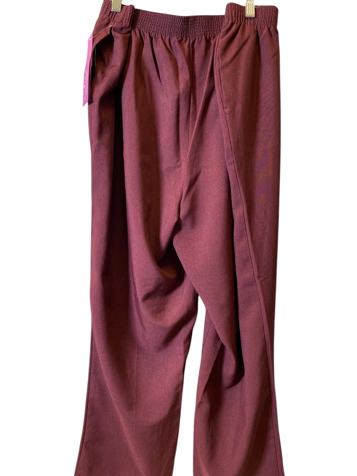 Pants Wide Leg By Allison Daley In Purple, Size: 22