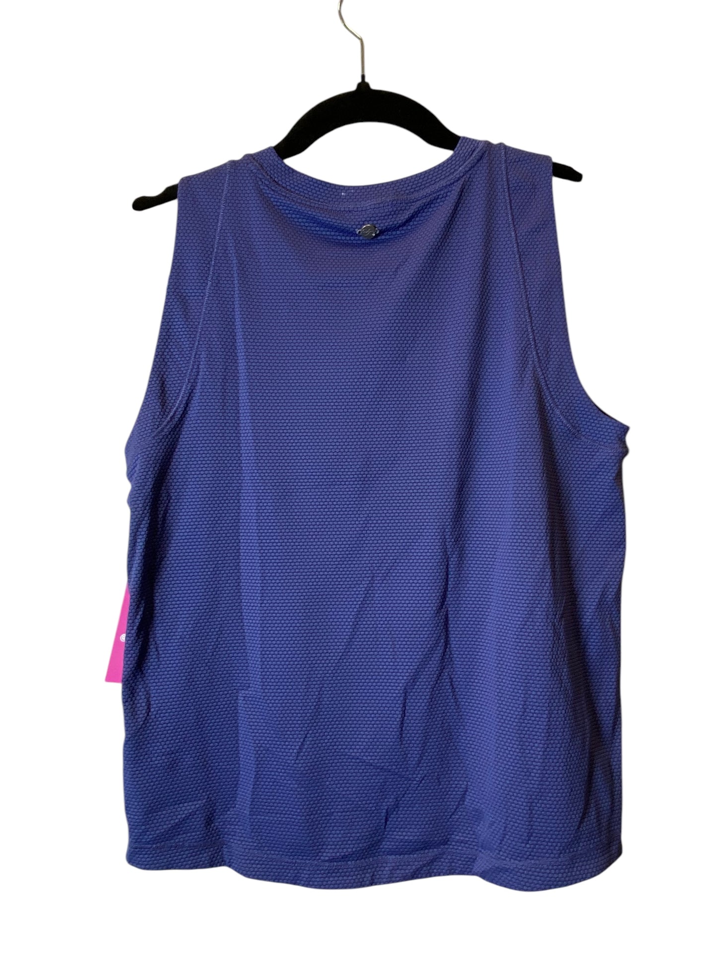 Athletic Tank Top By Calia In Blue, Size: S