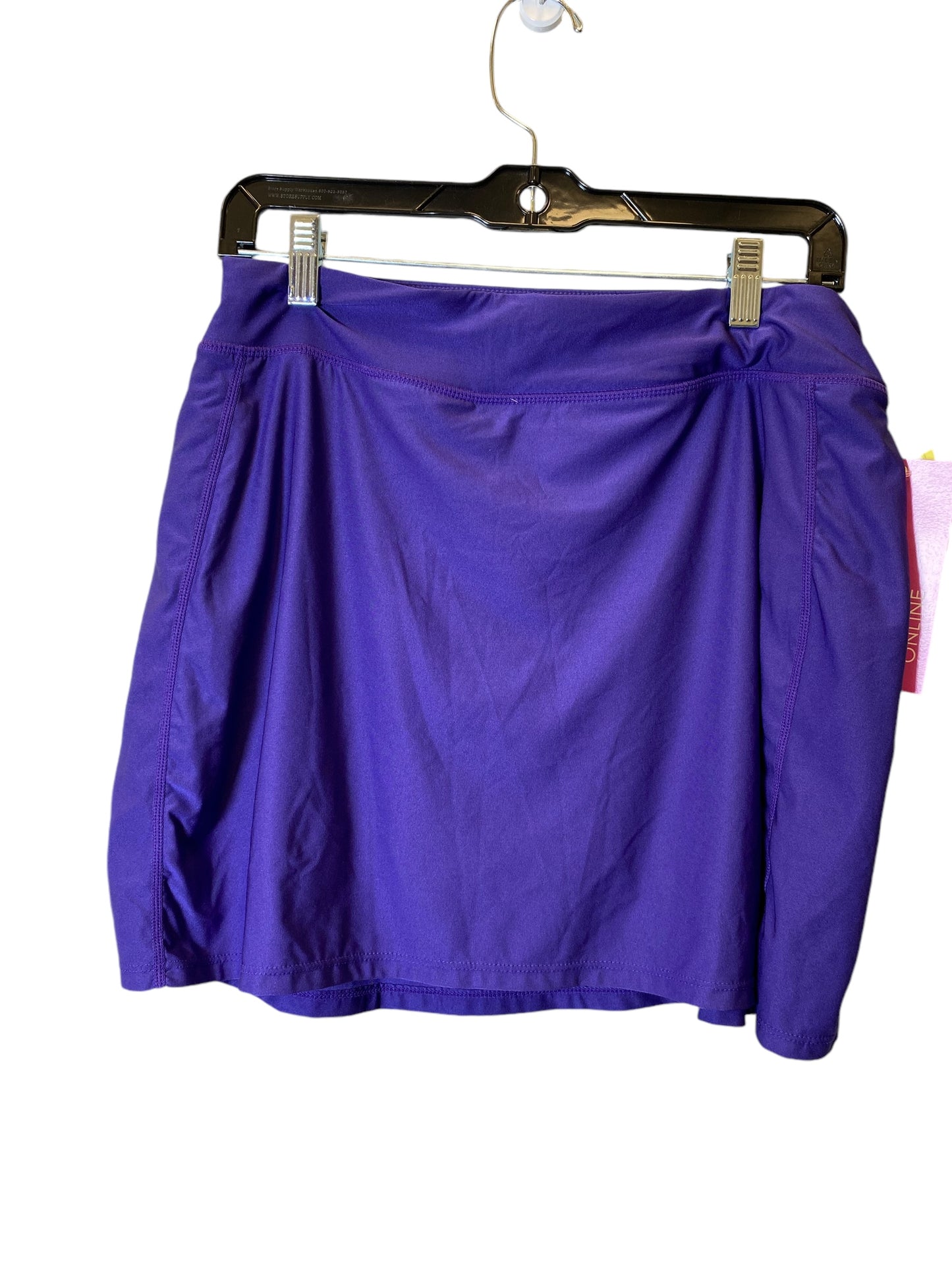 Athletic Skort By Clothes Mentor In Purple, Size: L