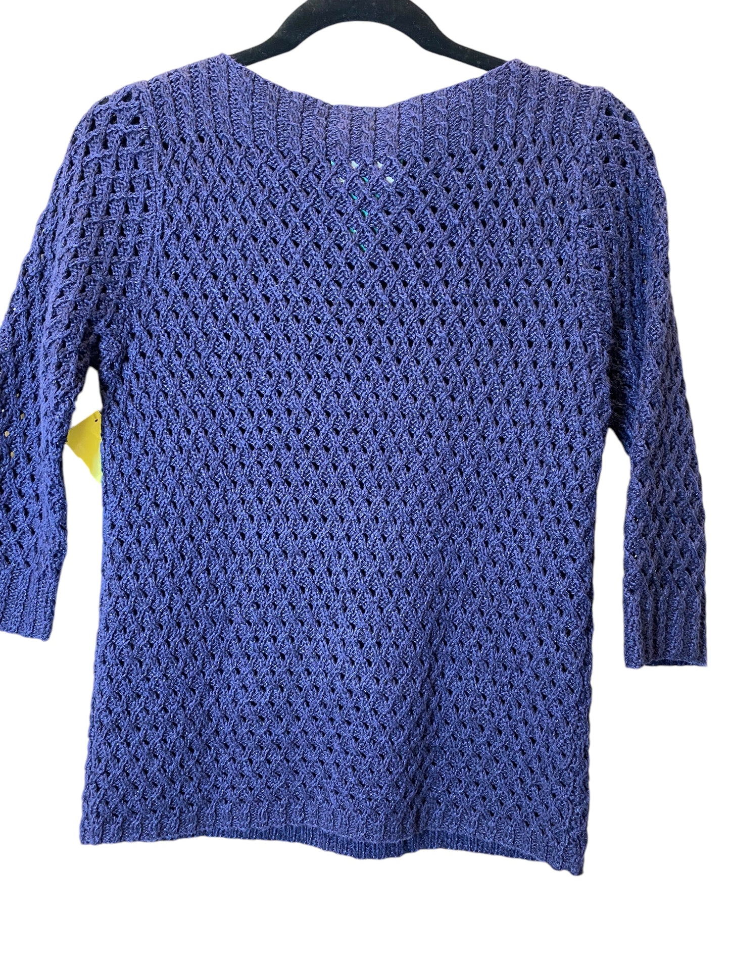 Sweater By Lauren By Ralph Lauren In Navy, Size: S