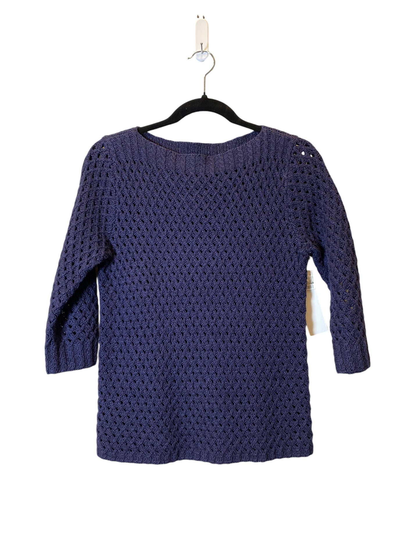 Sweater By Lauren By Ralph Lauren In Navy, Size: S