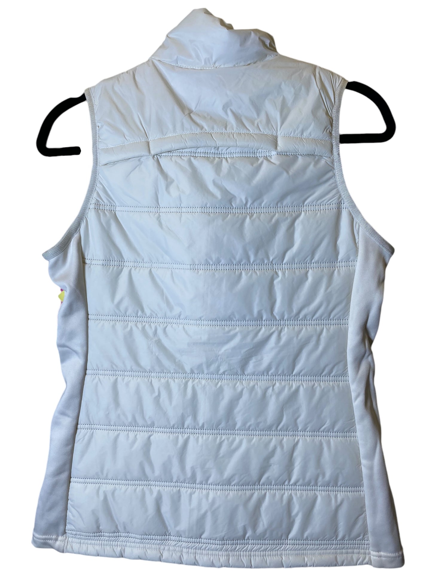 Vest Puffer & Quilted By Avia In White, Size: M