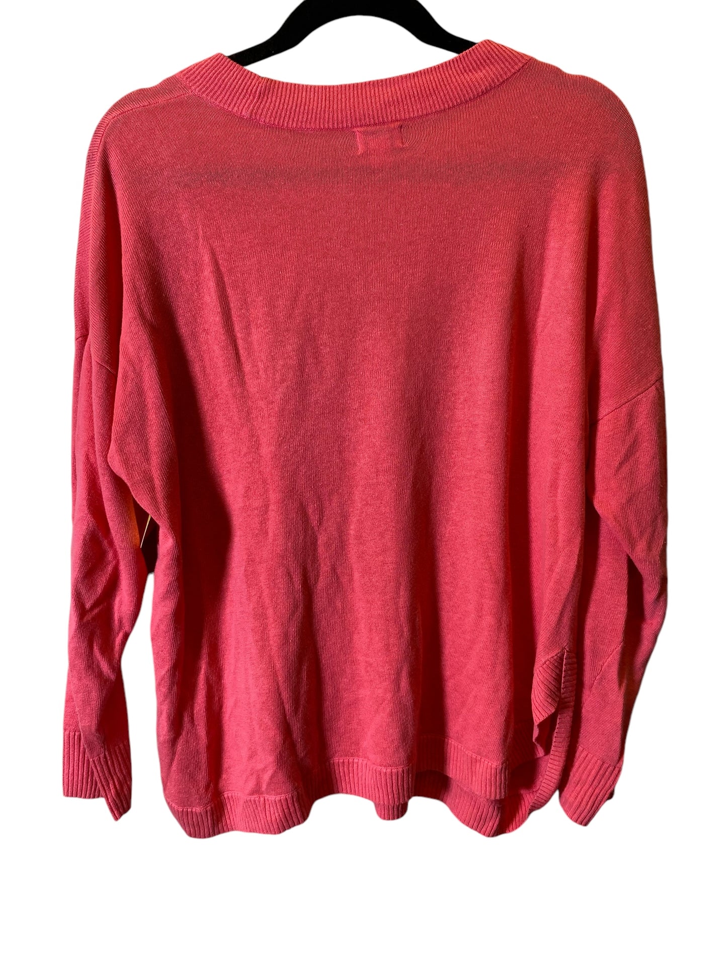 Top Long Sleeve By J. Crew In Pink, Size: M