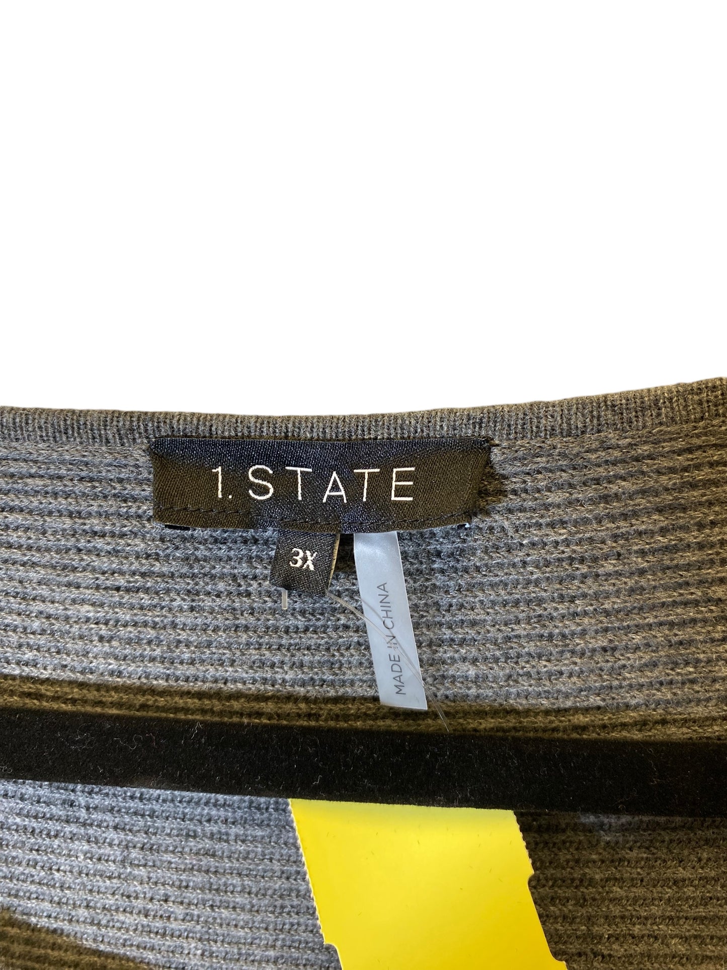 Sweater By 1.state In Grey, Size: 3x