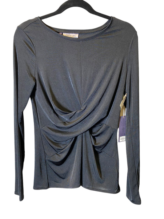 Top Long Sleeve By Jennifer Lopez In Black, Size: M