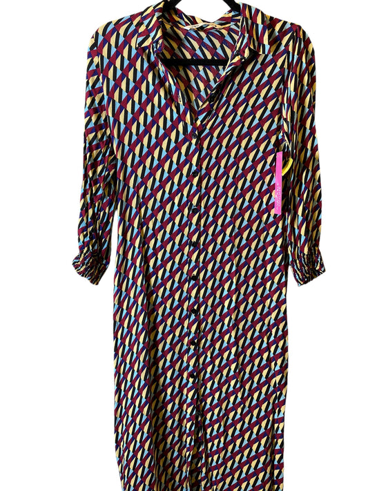 Dress Casual Maxi By Zara In Multi-colored, Size: S