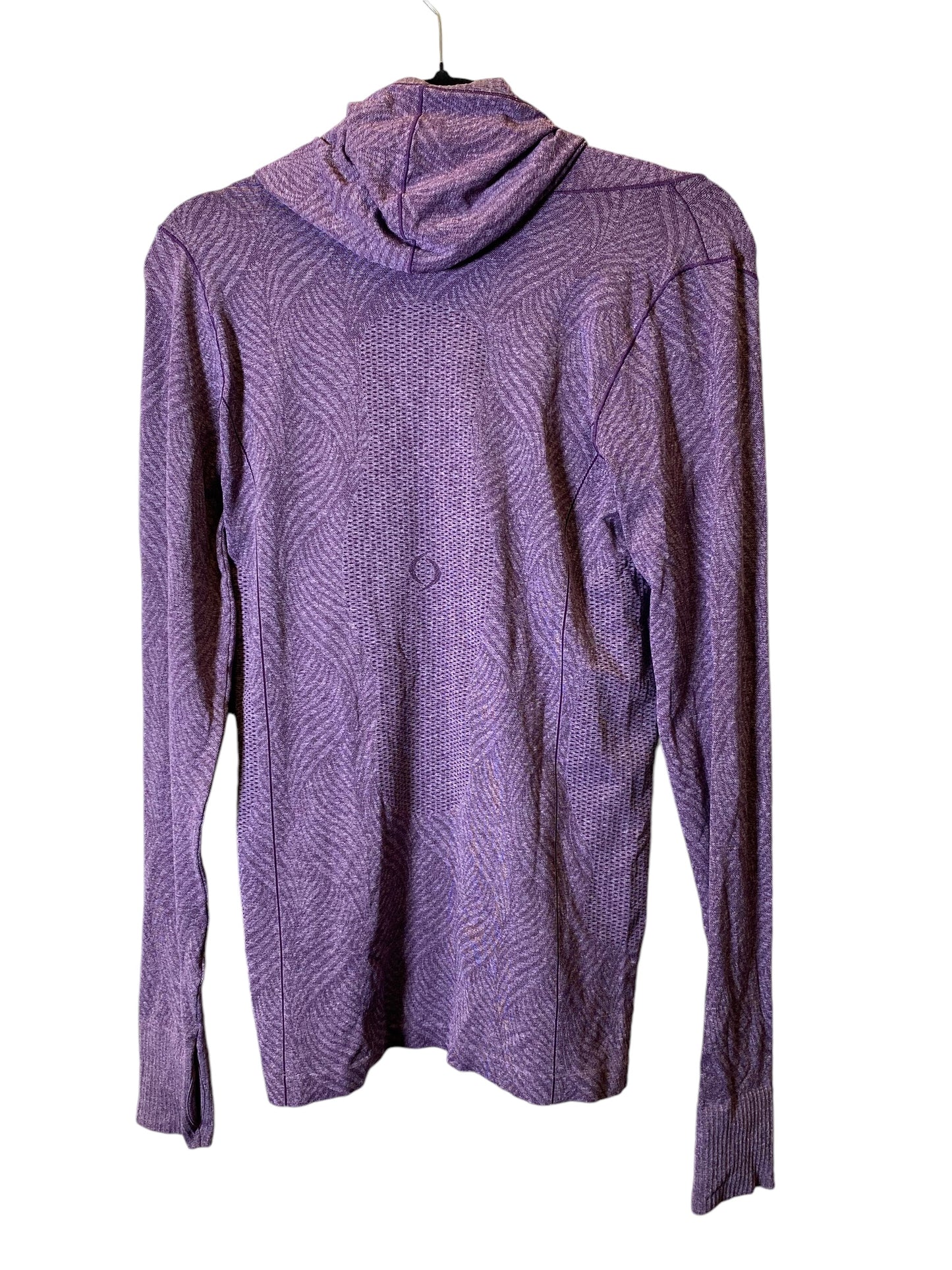 Athletic Sweatshirt Hoodie By Moving Comfort Athletic In Purple, Size: M