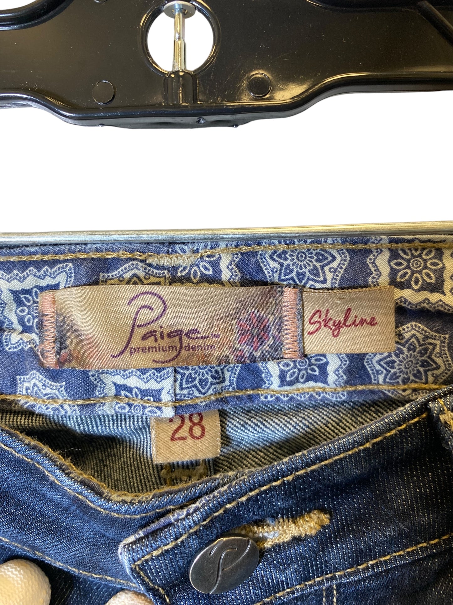 Jeans Designer By Paige In Blue Denim, Size: 6