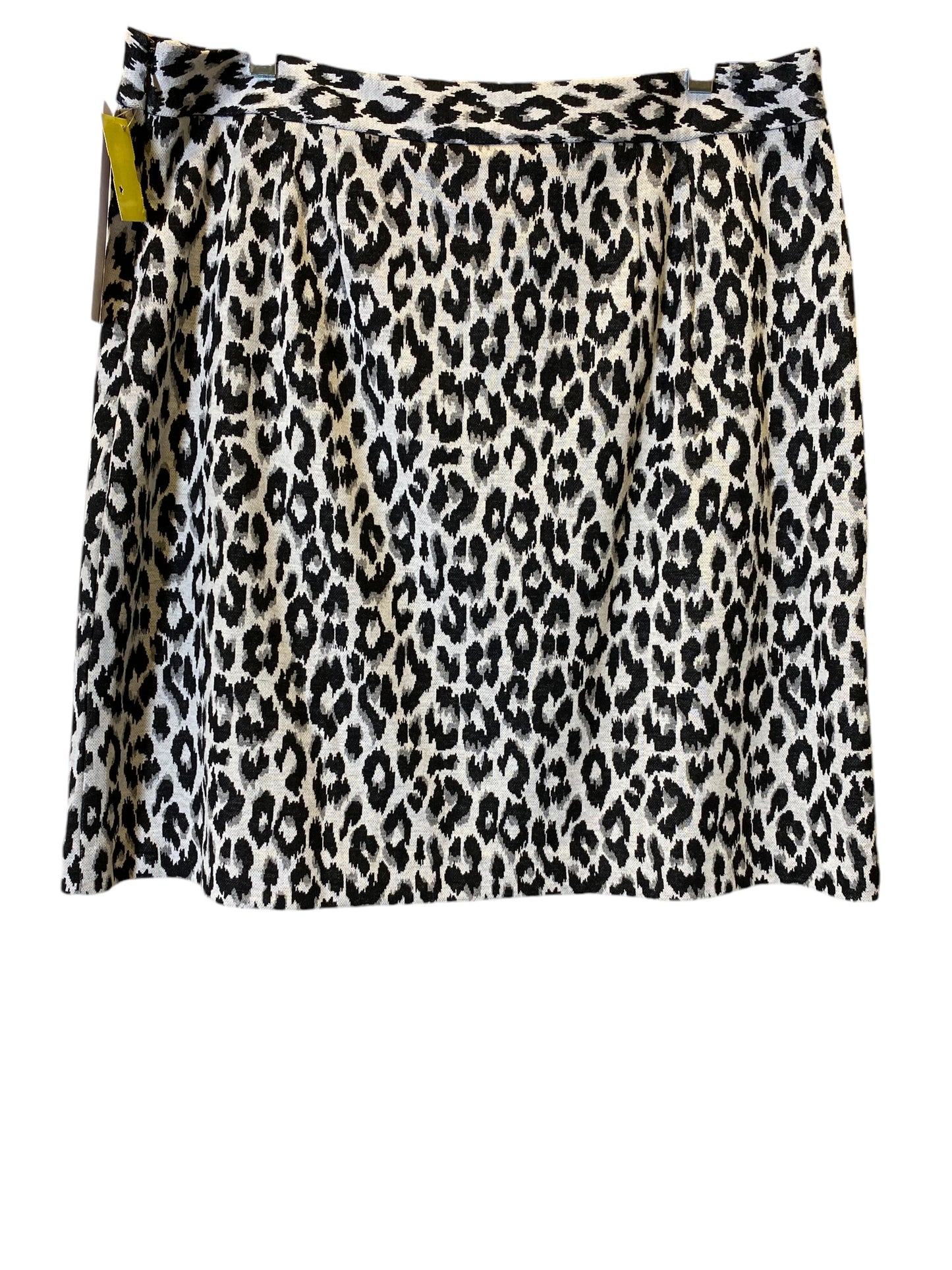 Skirt Mini & Short By Talbots In Animal Print, Size: 14