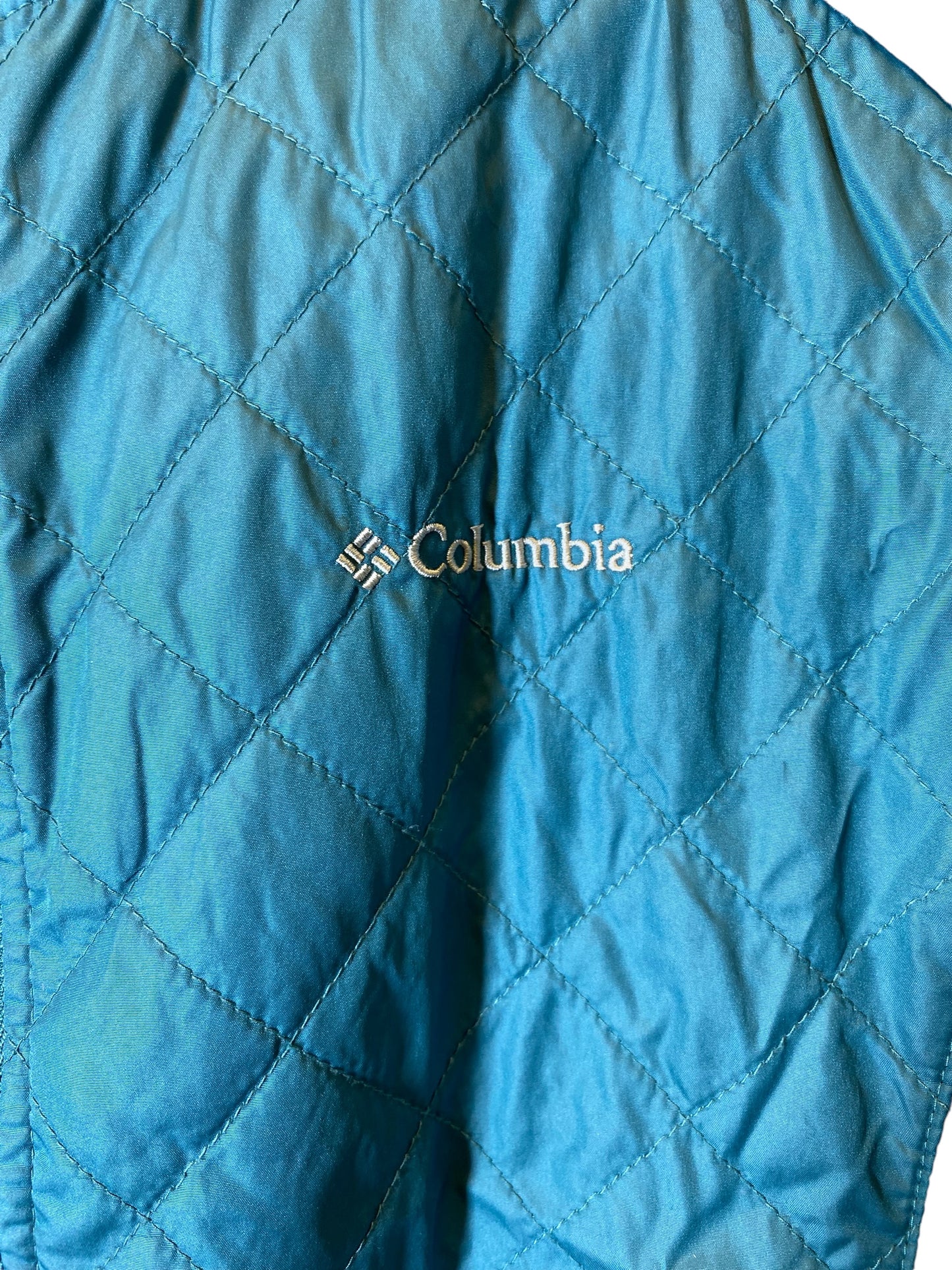 Athletic Jacket By Columbia In Teal, Size: Xl