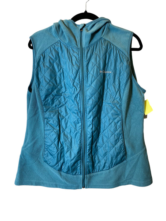 Athletic Jacket By Columbia In Teal, Size: Xl