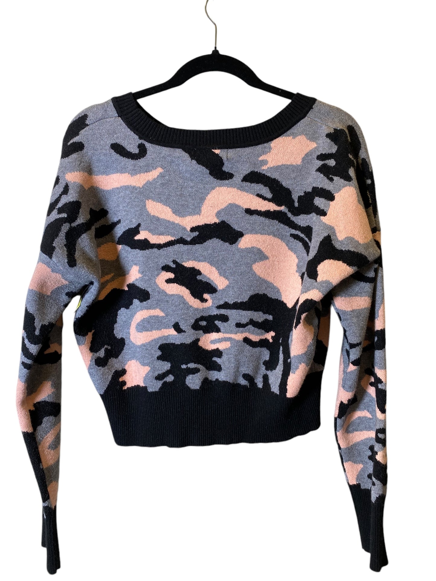 Sweater By Timing In Camouflage Print, Size: L