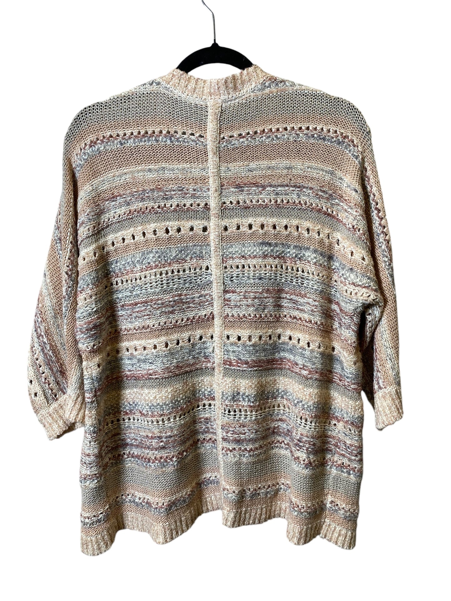 Sweater Cardigan By Chicos In Multi-colored, Size: M