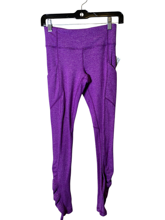 Athletic Leggings By Lululemon In Purple, Size: 4