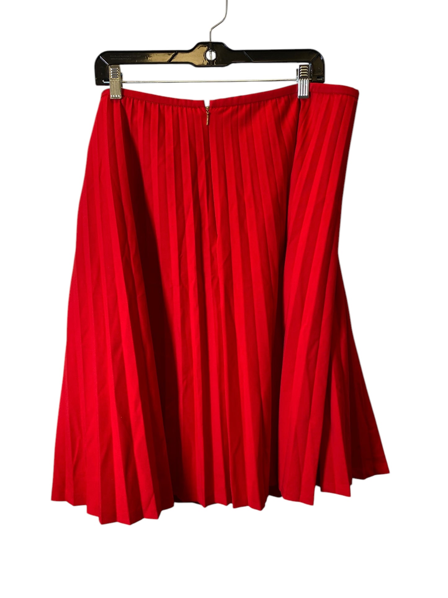 Skirt Mini & Short By Calvin Klein In Red, Size: 20