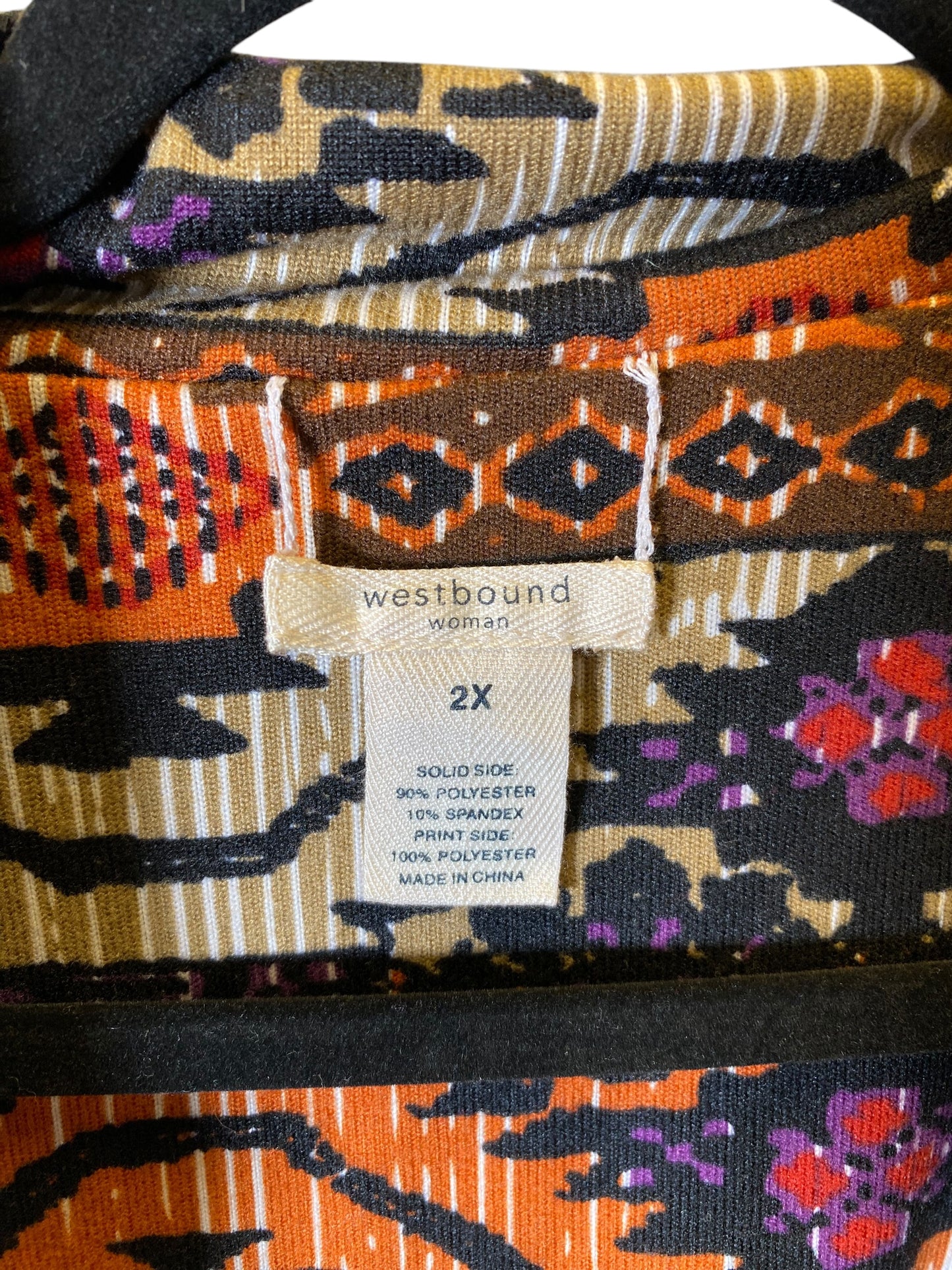 Vest Other By West Bound In Multi-colored, Size: 2x