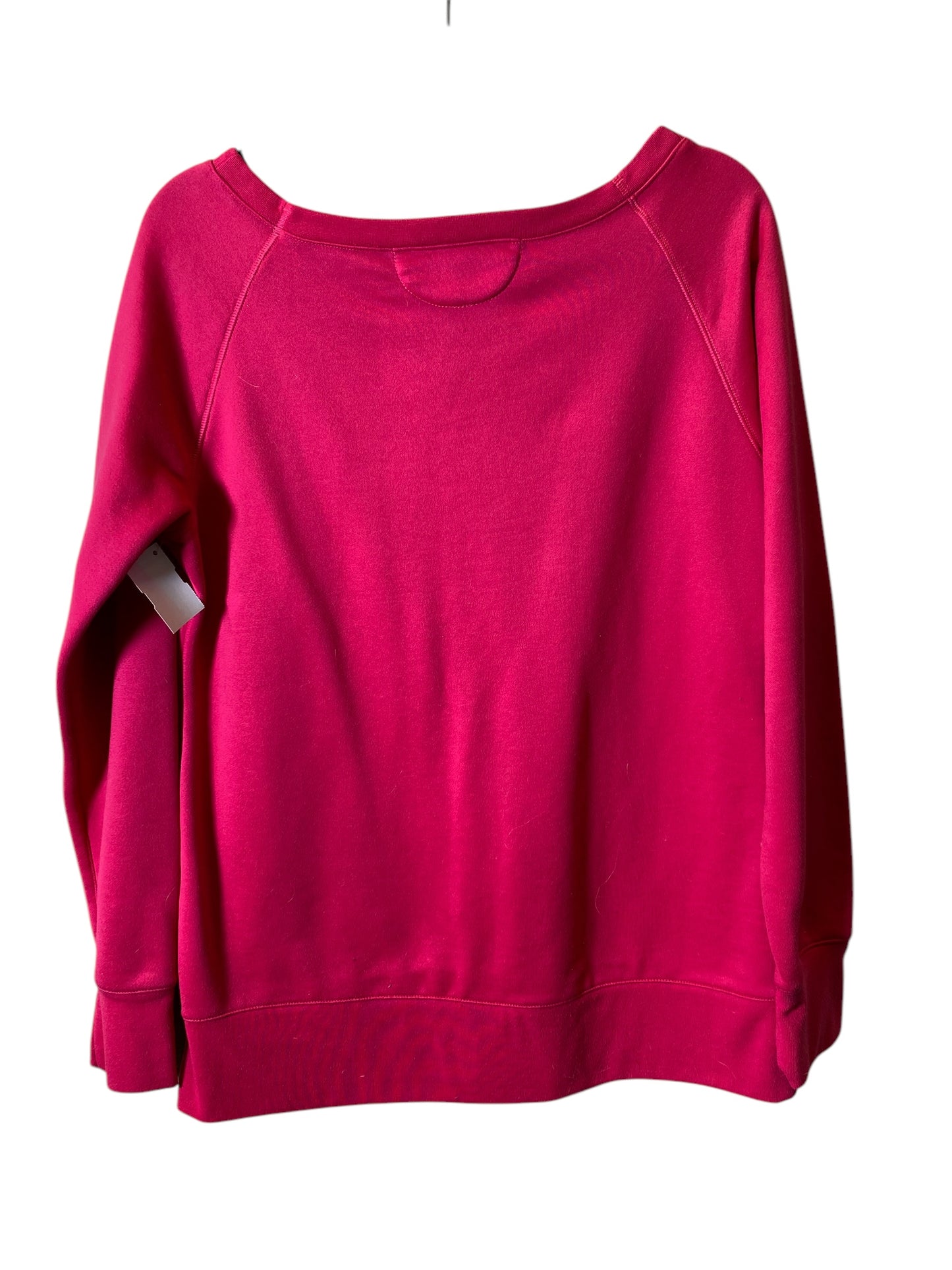 Sweatshirt Crewneck By Under Armour In Pink, Size: L