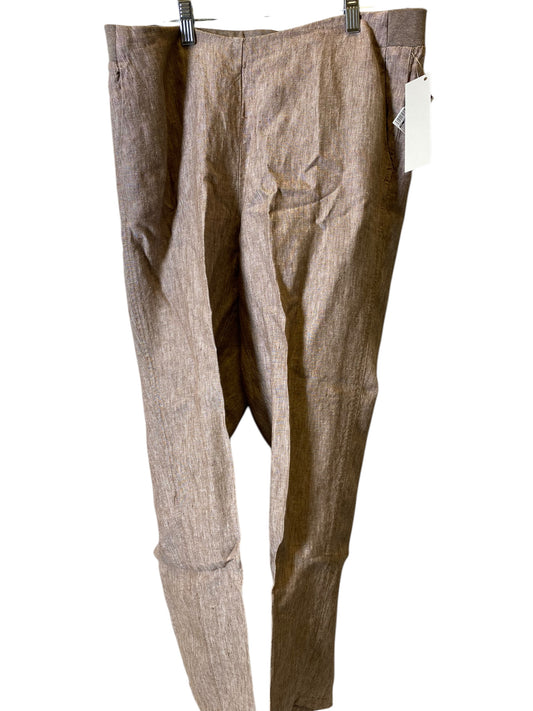 Pants Linen By J. Jill In Brown, Size: M