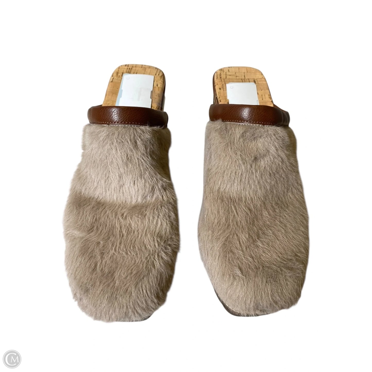 Shoes Heels Block By Korks In Brown & Tan, Size: 11
