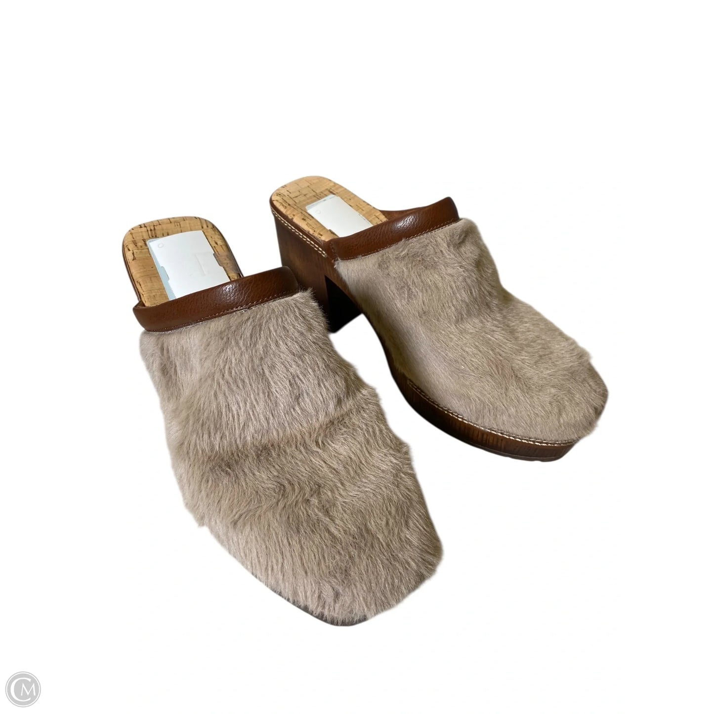 Shoes Heels Block By Korks In Brown & Tan, Size: 11