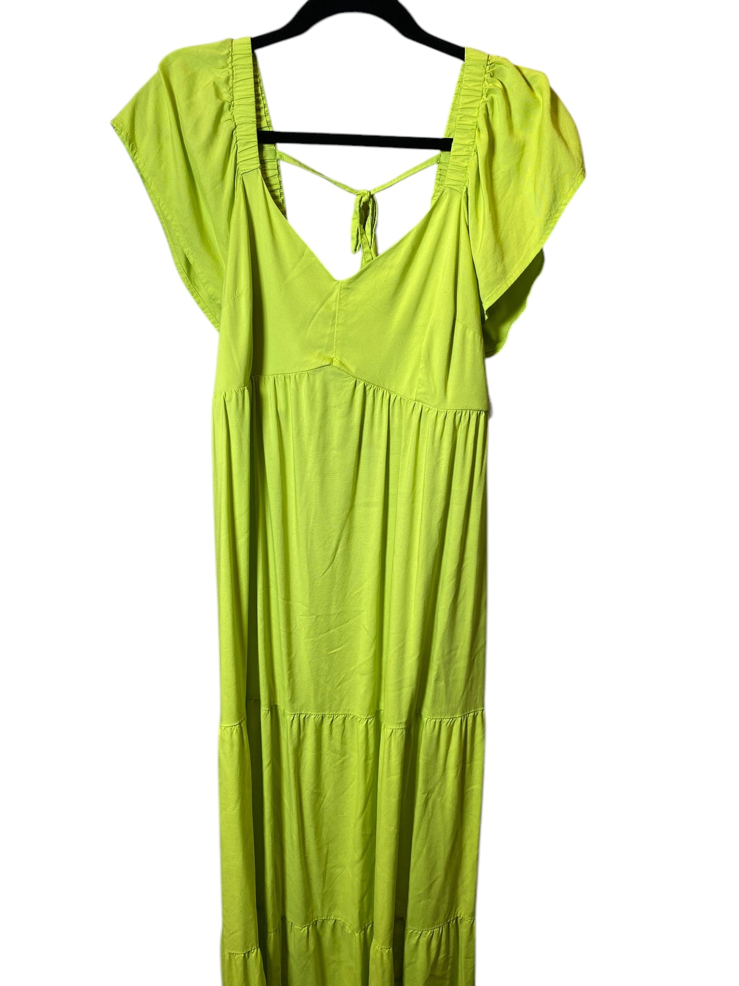 Dress Casual Maxi By Ingrid & Isabel In Green, Size: L