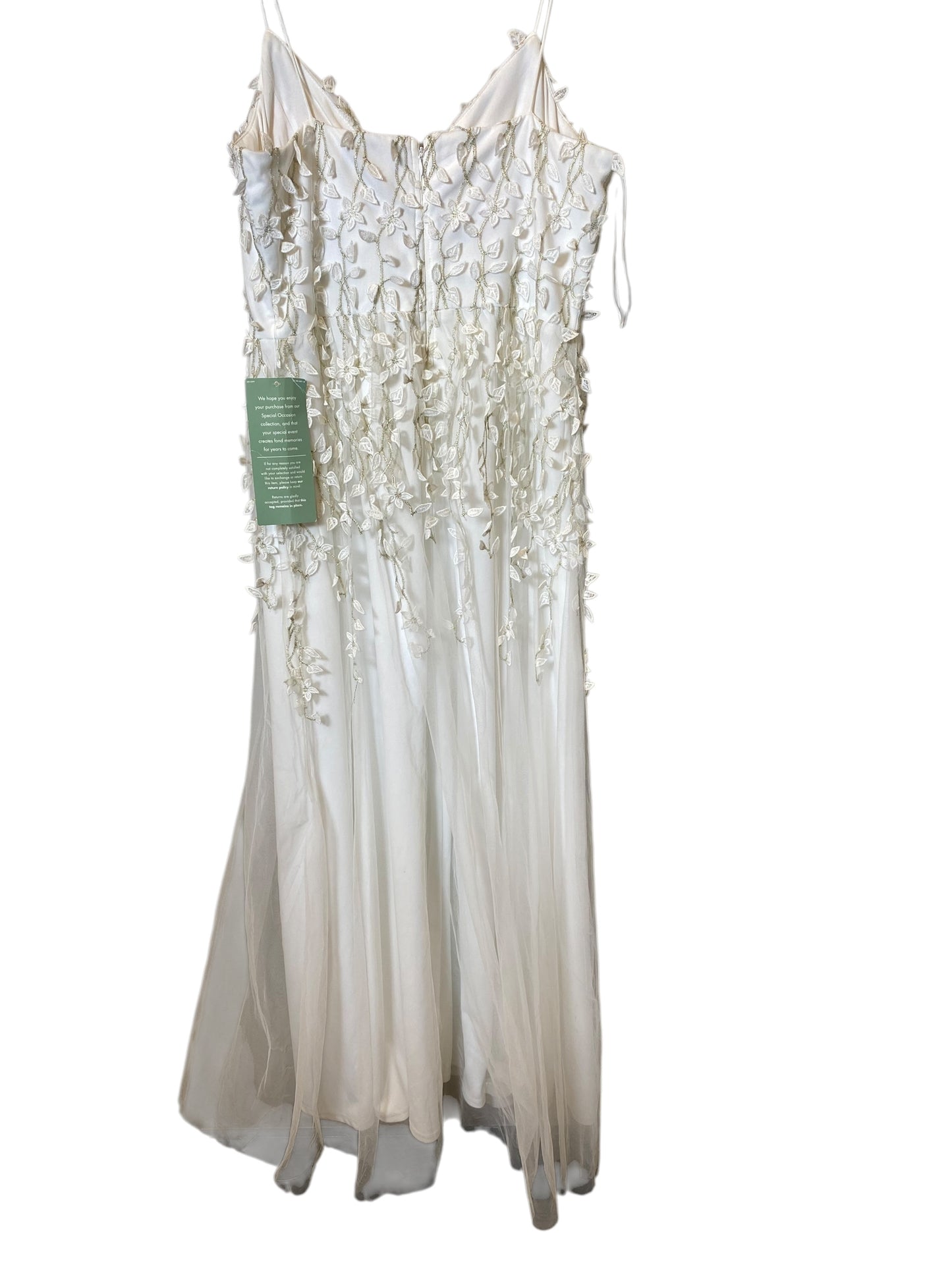 Dress Party Long By Reign In White, Size: 12