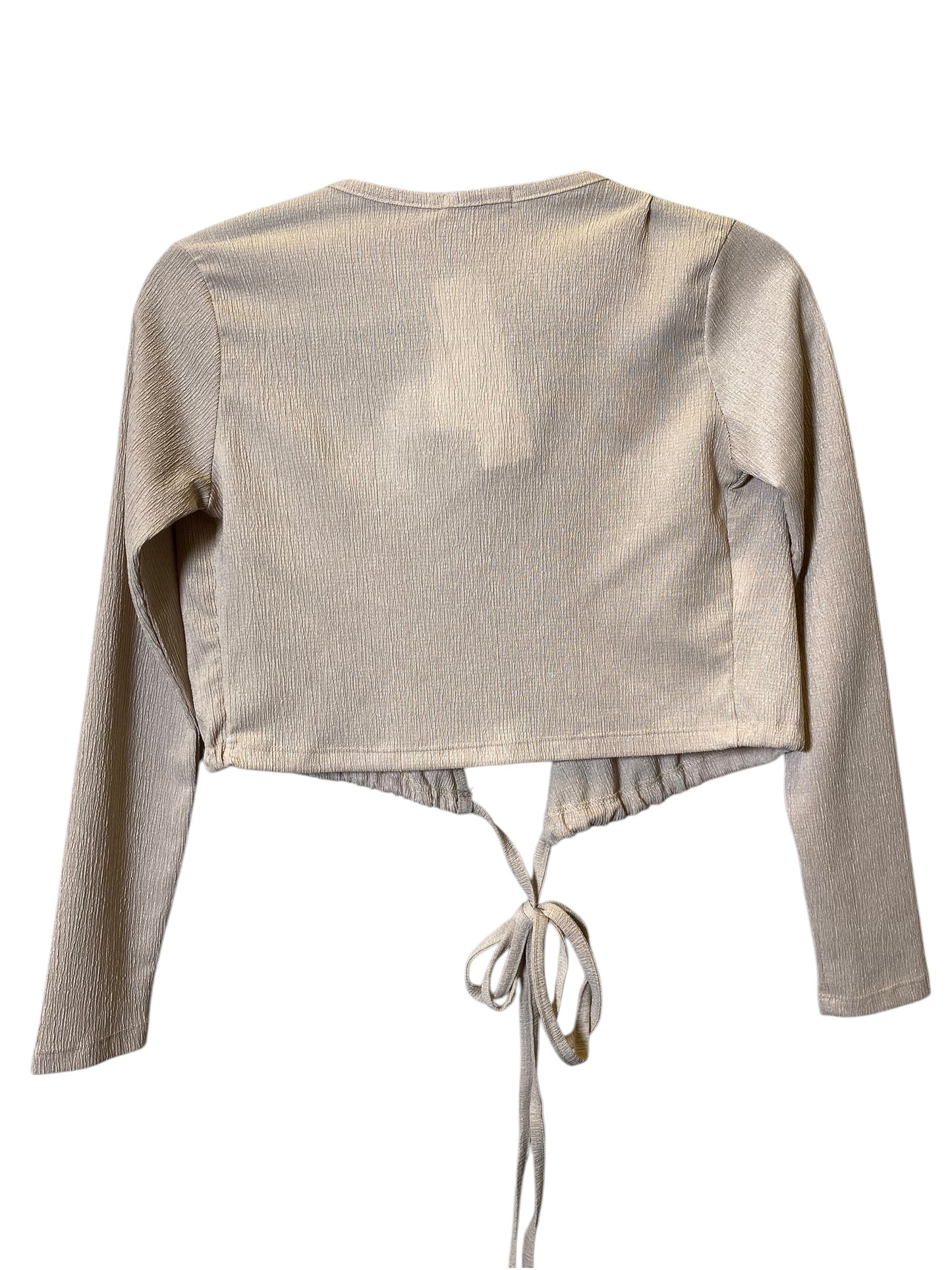 Bolero By Clothes Mentor In Beige, Size: M