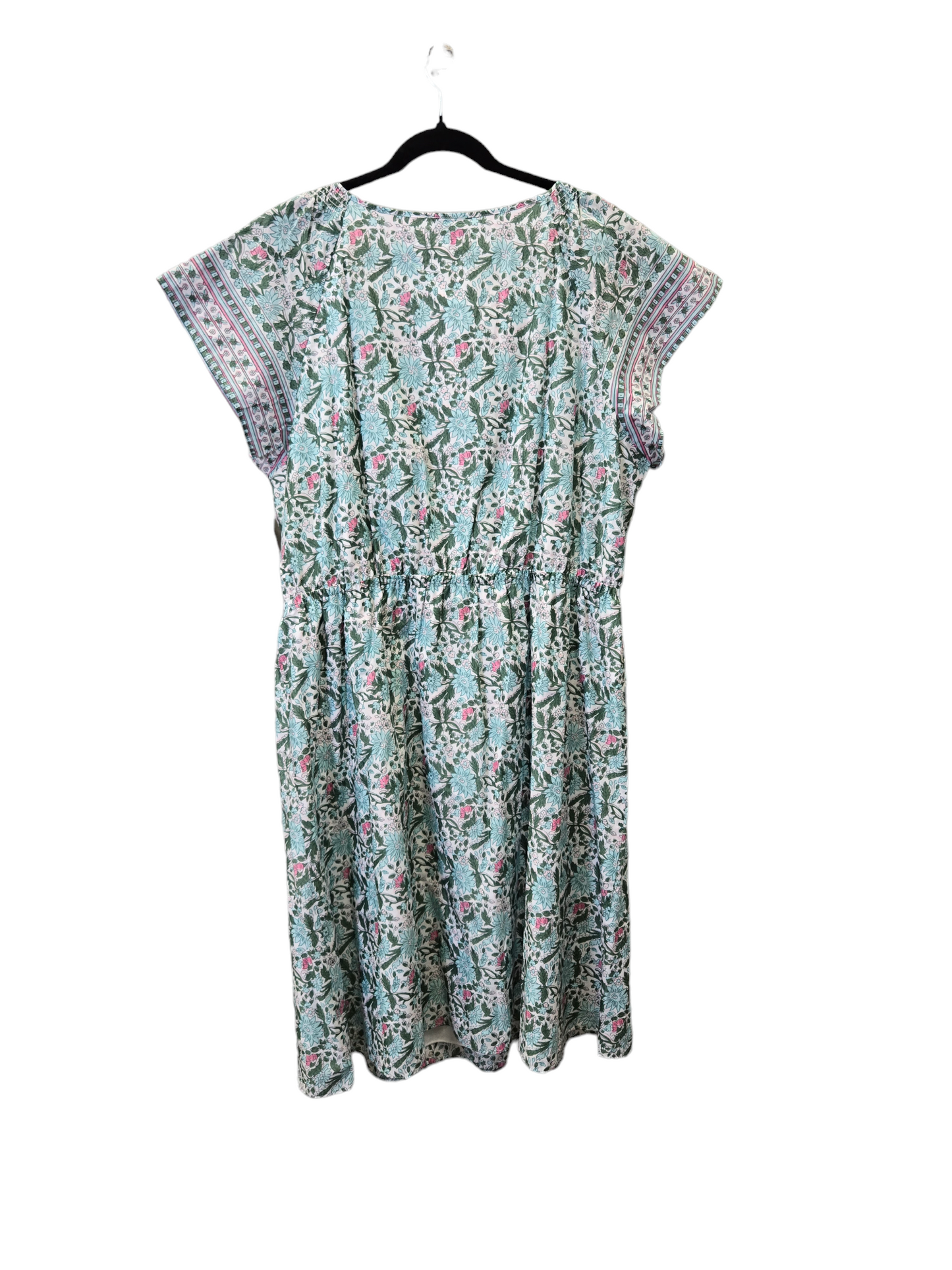 Floral Print Dress Casual Midi Talbots, Size 2x