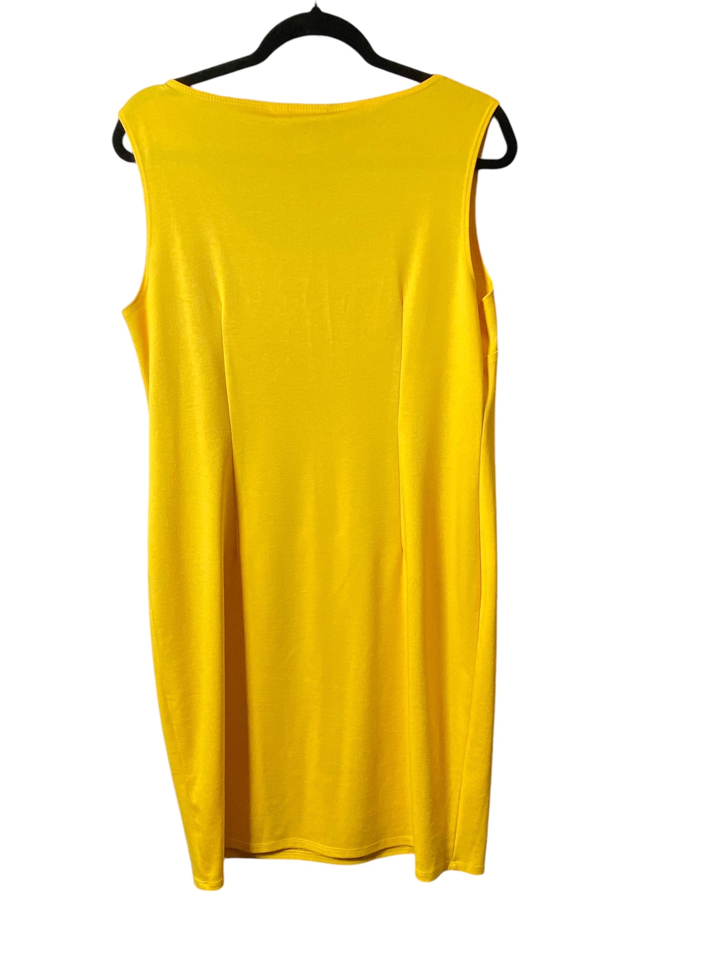 Dress Suit 2pc By Allison Taylor In Yellow, Size: L