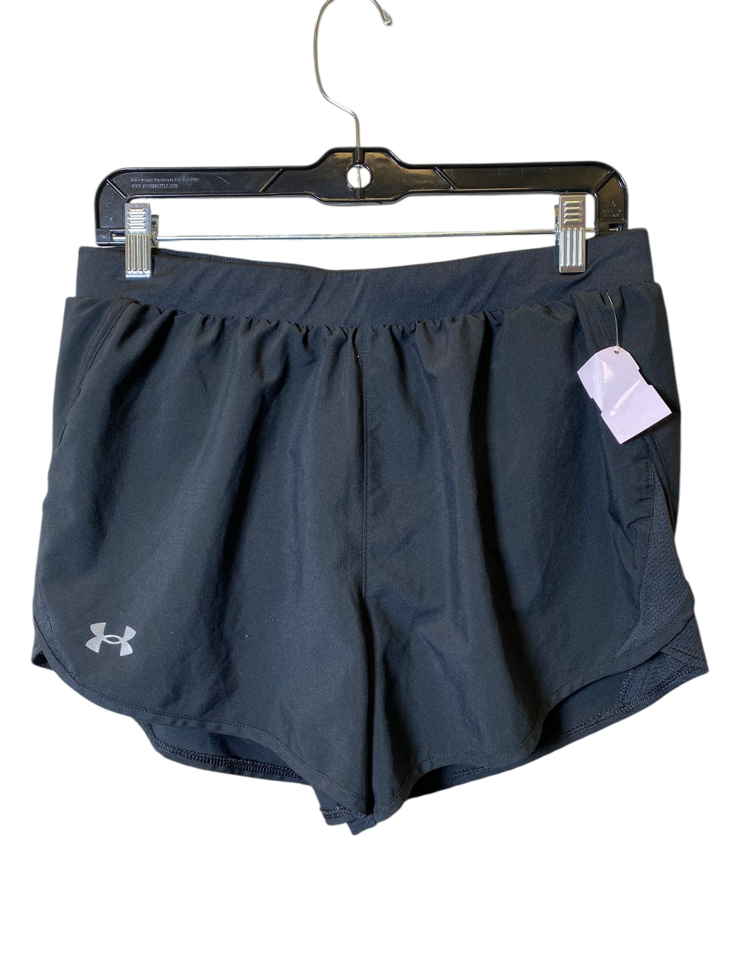 Athletic Shorts By Under Armour In Black, Size: L