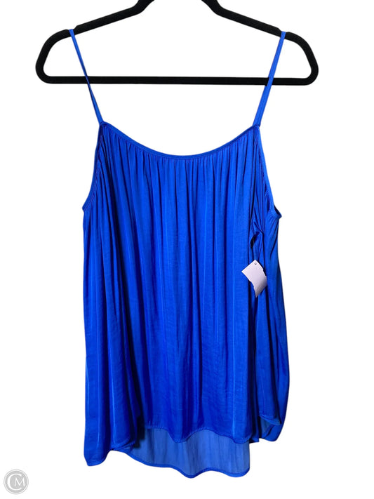 Top 3/4 Sleeve By Vince Camuto In Blue, Size: L