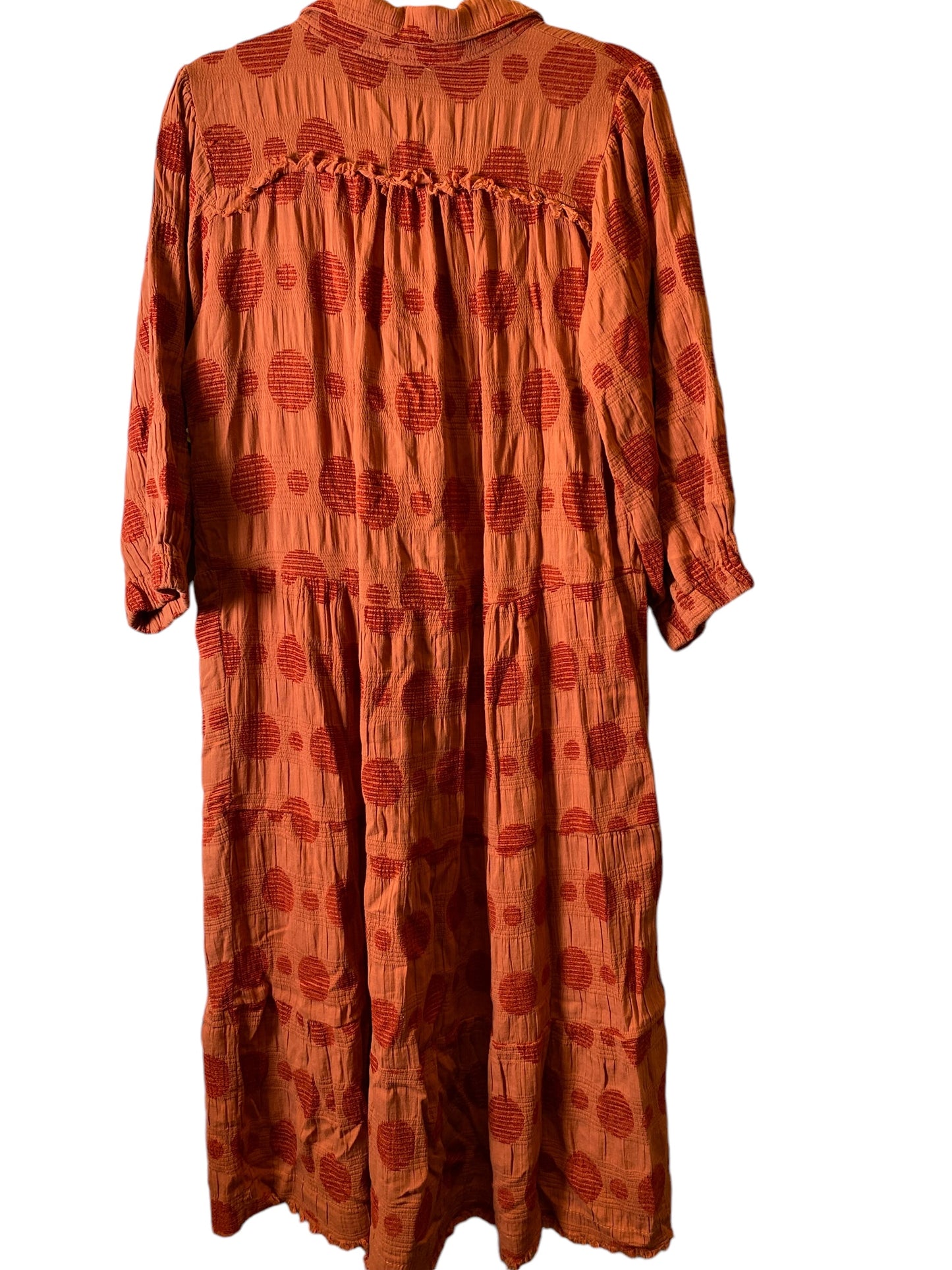 Dress Casual Maxi By Umgee In Copper, Size: M