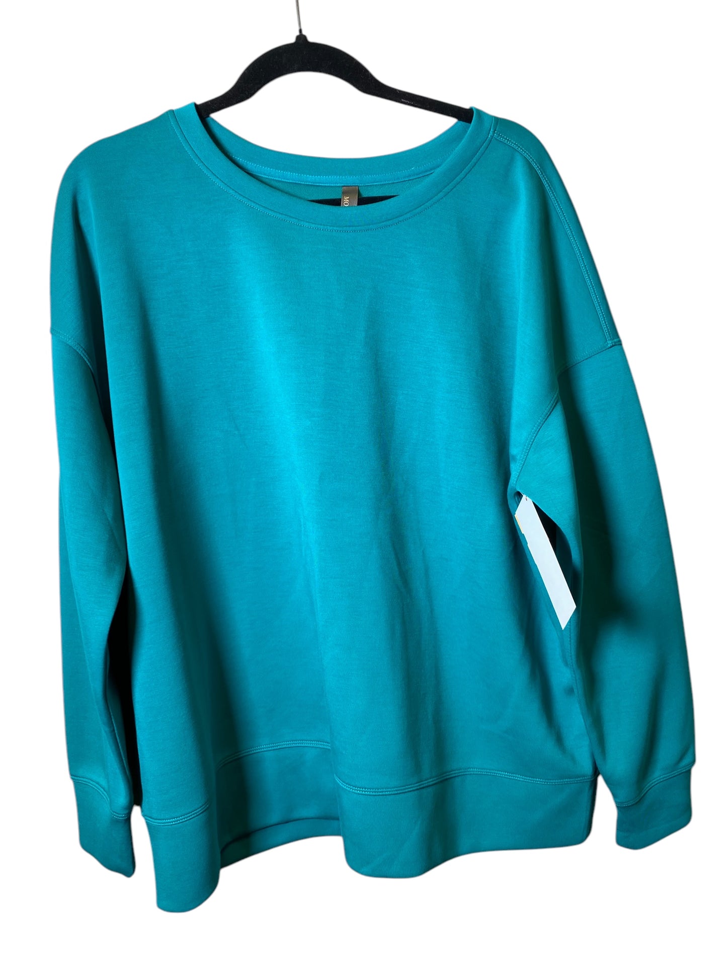 Top Long Sleeve By Mondetta In Teal, Size: Xxl