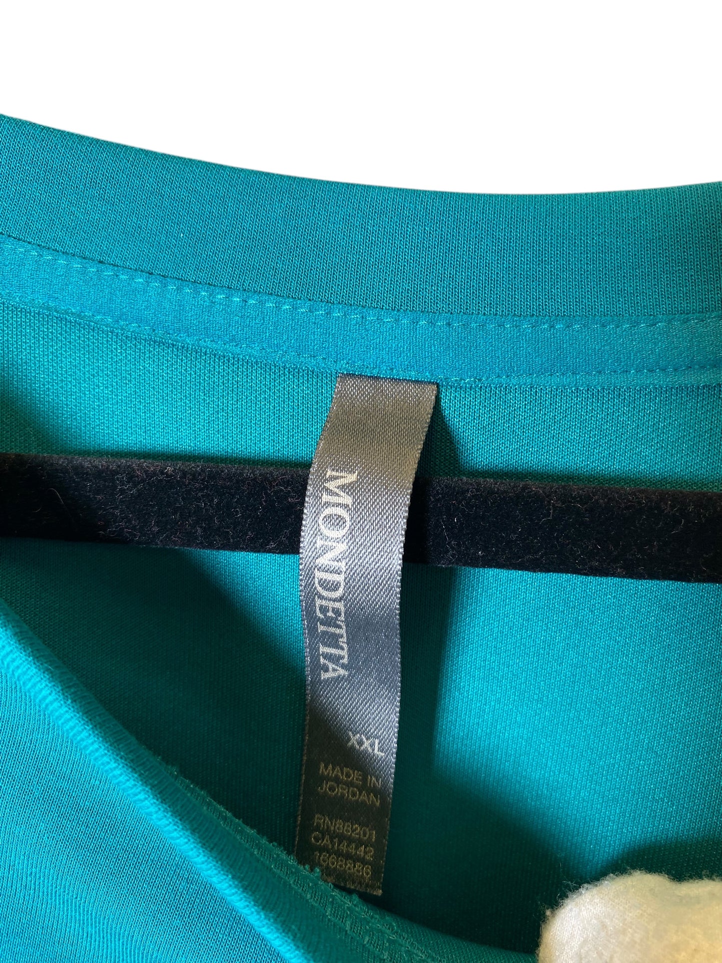 Top Long Sleeve By Mondetta In Teal, Size: Xxl