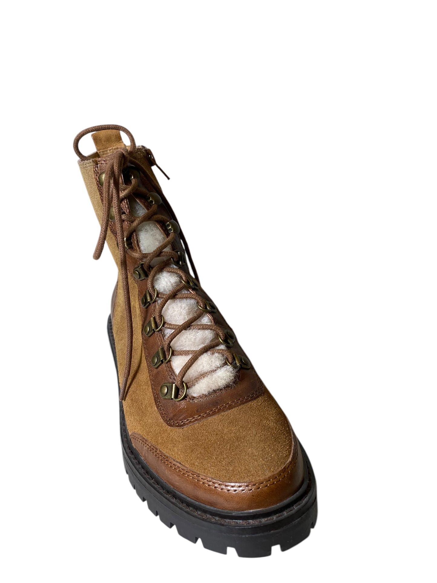 Boots Hiking By Lucky Brand In Brown, Size: 7.5