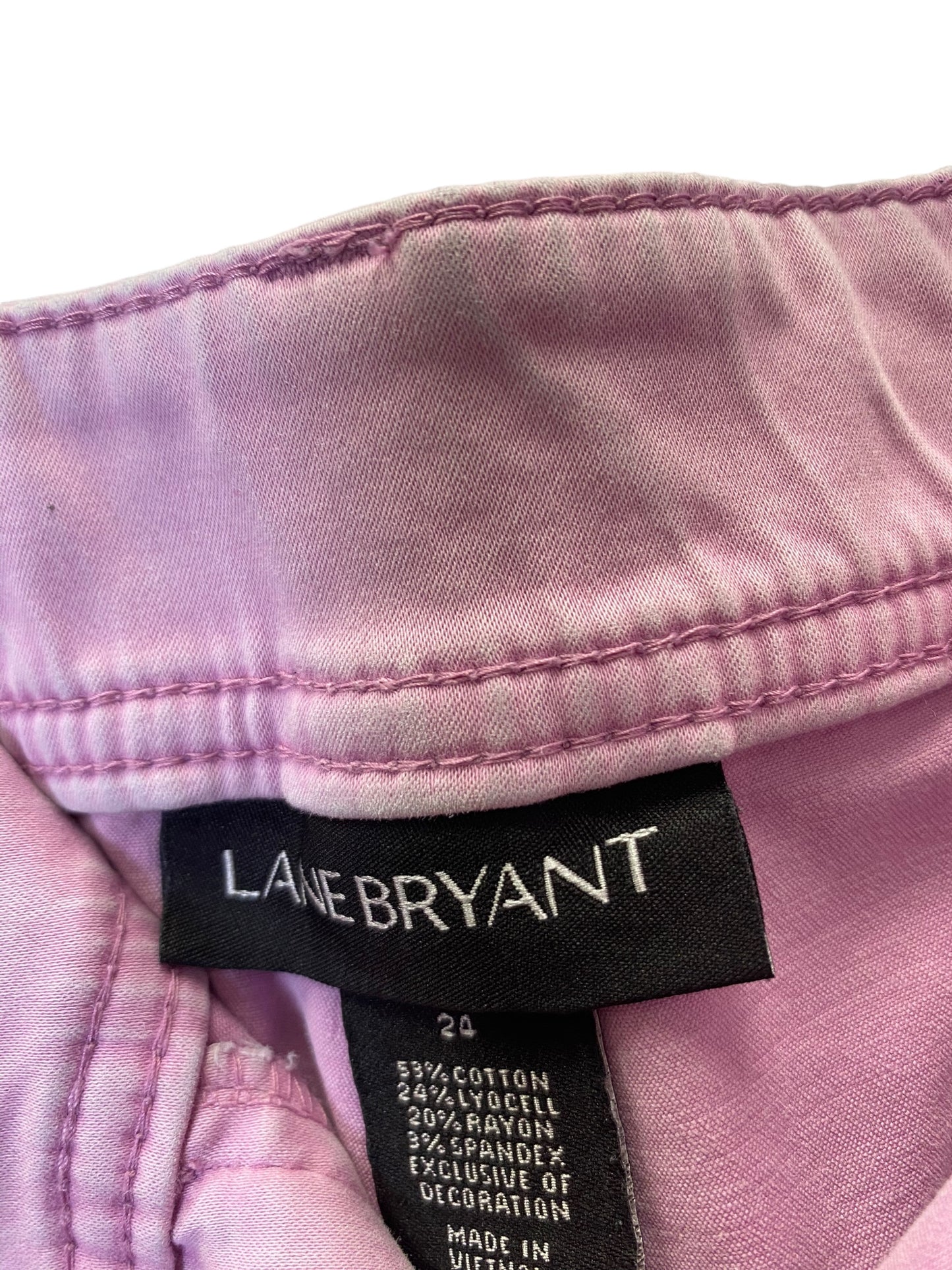 Pants Cargo & Utility By Lane Bryant In Pink, Size: 24