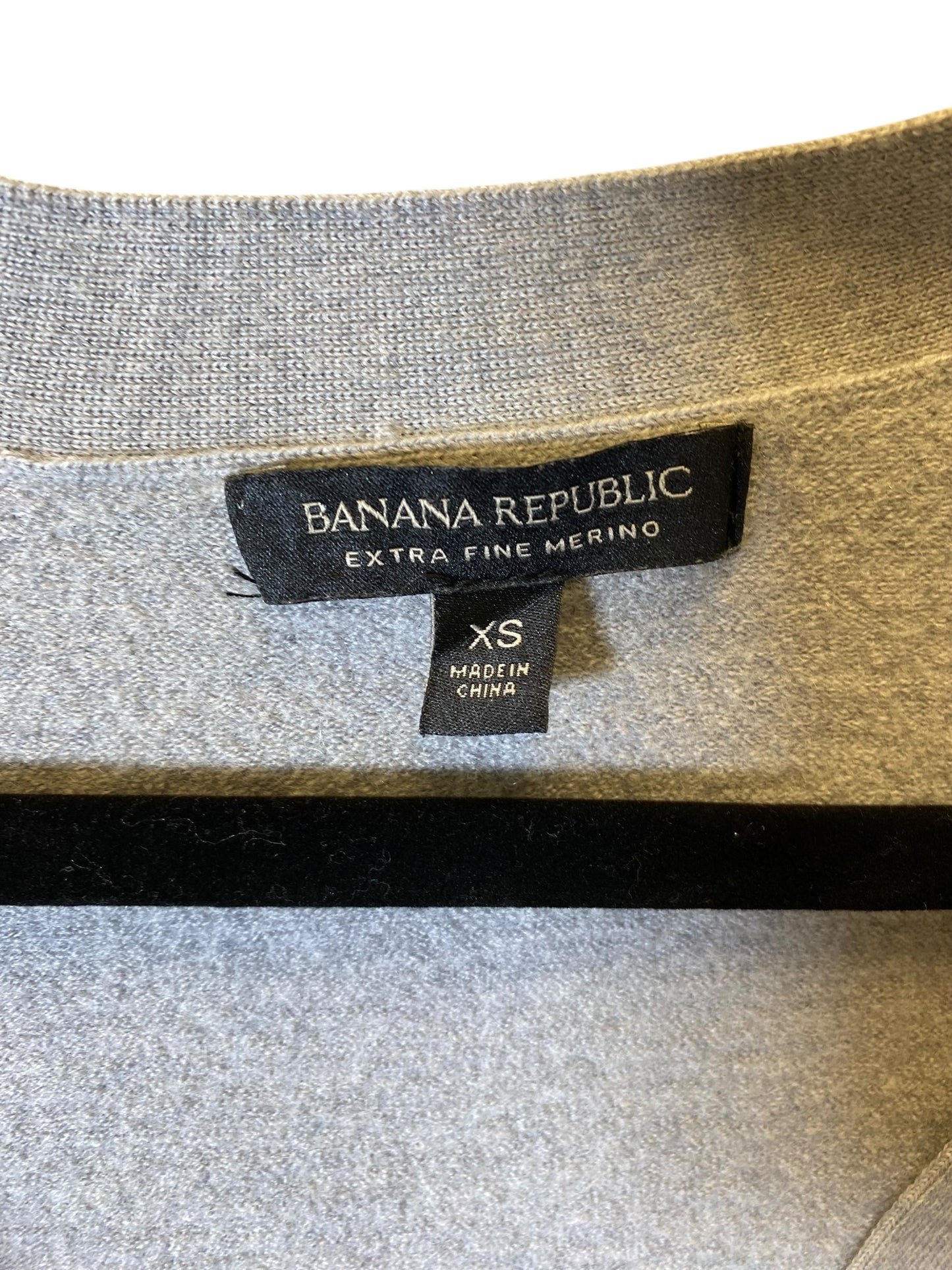 Cardigan By Banana Republic In Grey, Size: Xs