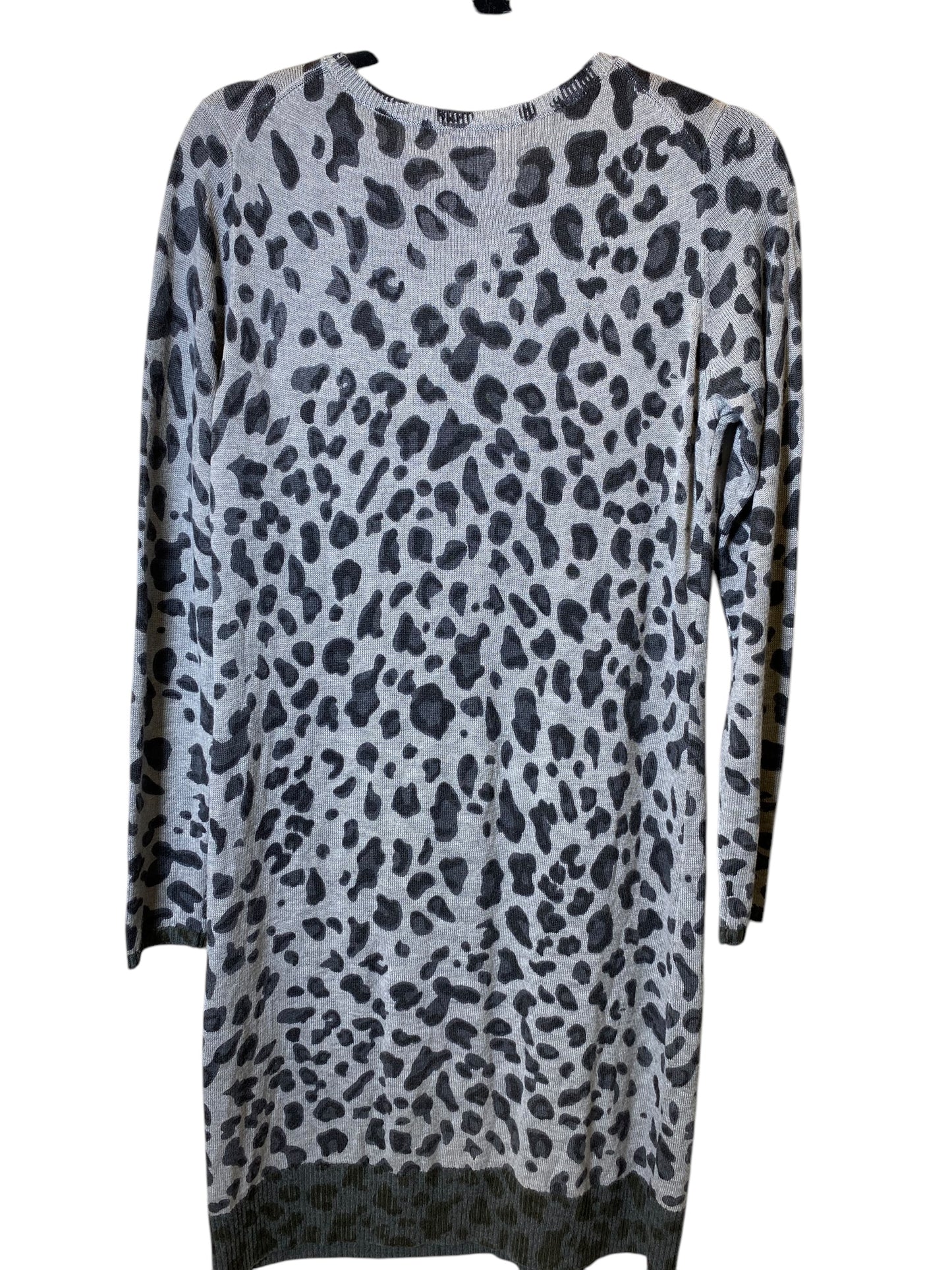 Dress Casual Midi By Carmen By Carmen Marc Valvo In Animal Print, Size: M