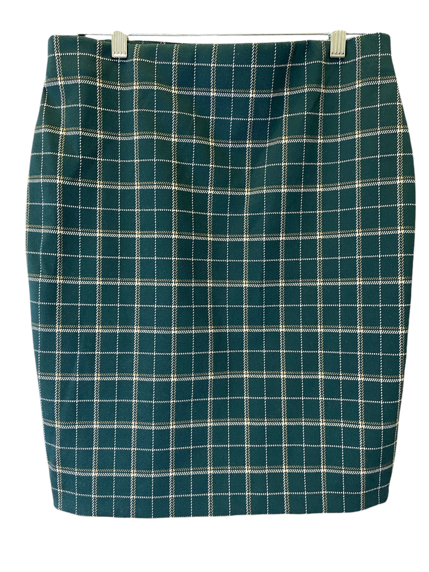 Skirt Mini & Short By Ann Taylor In Plaid Pattern, Size: Xs