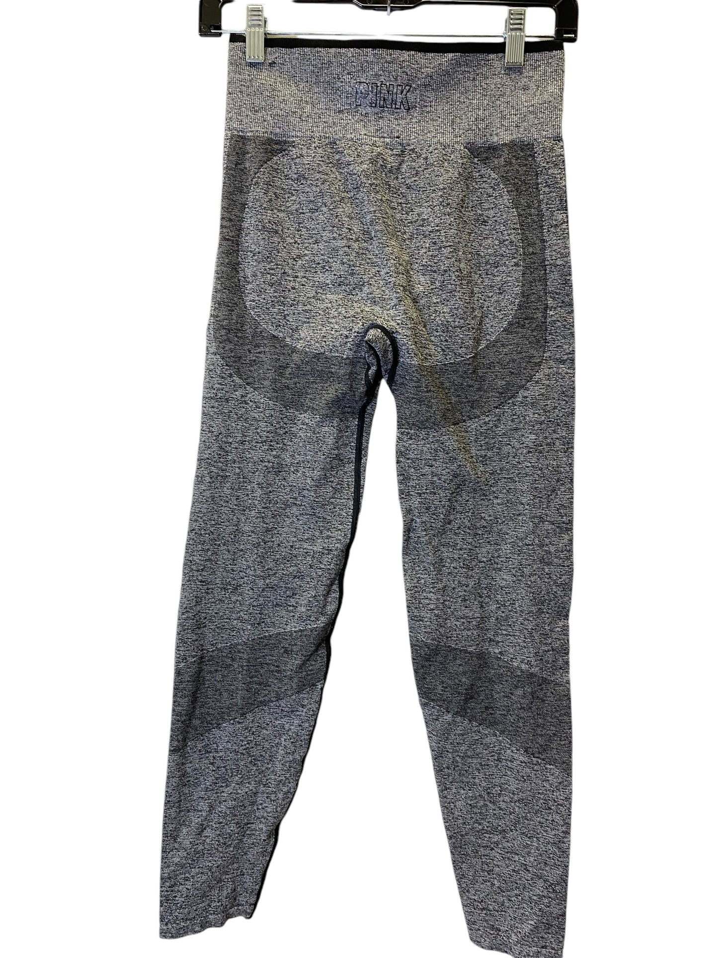 Athletic Leggings By Pink In Grey, Size: M