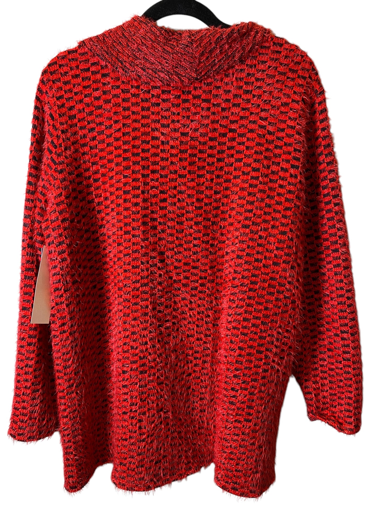 Sweater By Ali Miles In Red, Size: Xl