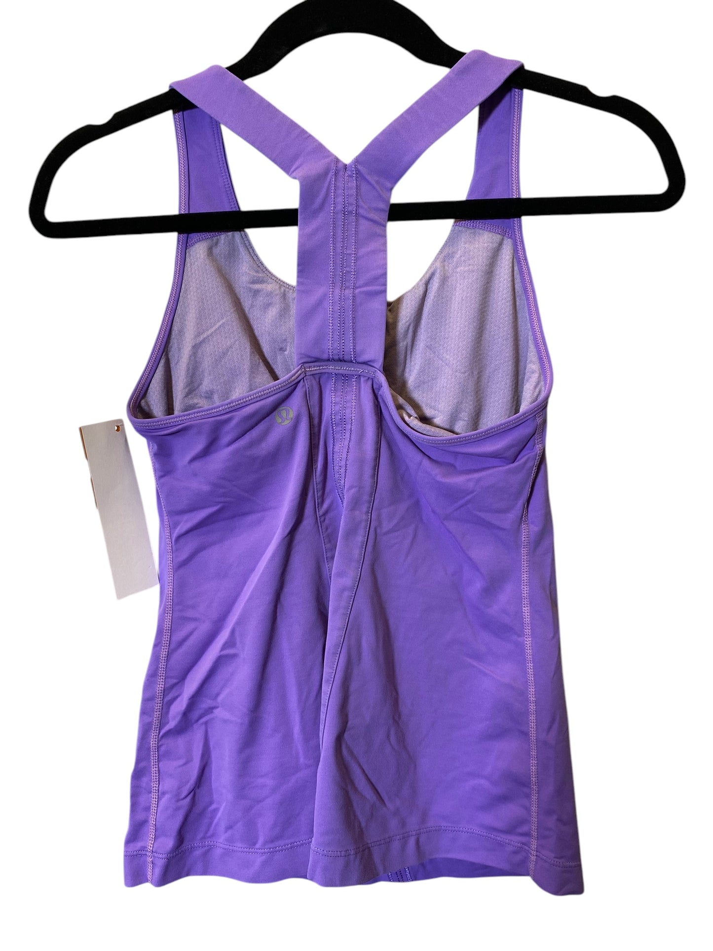 Athletic Tank Top By Lululemon In Purple, Size: Xs