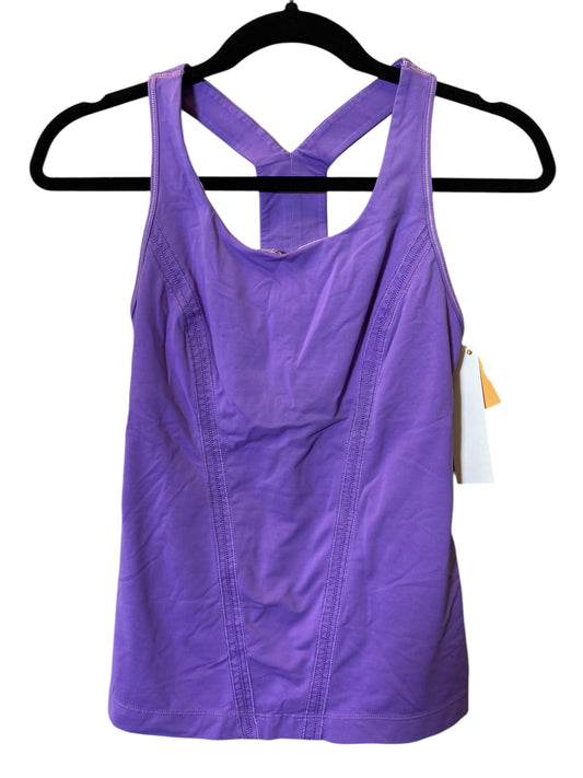 Athletic Tank Top By Lululemon In Purple, Size: Xs