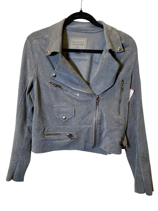 Jacket Moto By Blanknyc In Grey, Size: M