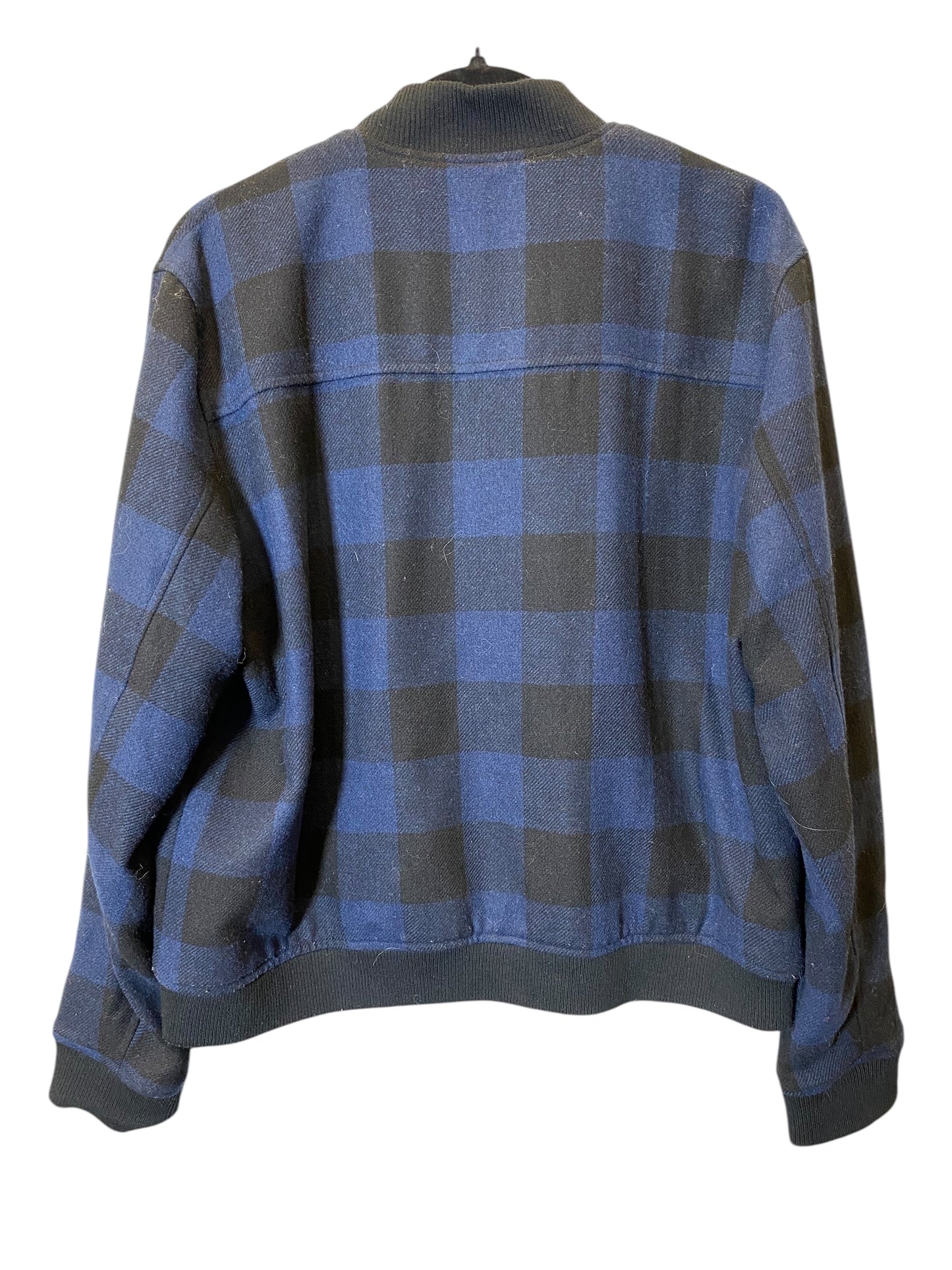 Jacket Fleece By Rails In Plaid Pattern, Size: L