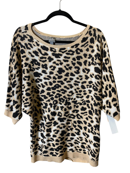 Sweater By Cmc In Animal Print, Size: M