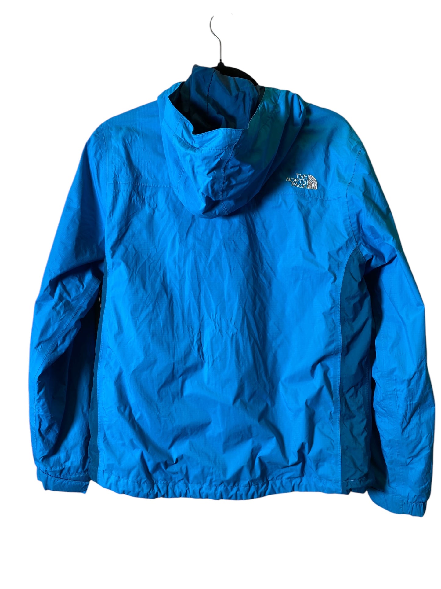 Jacket Windbreaker By The North Face In Aqua, Size: M