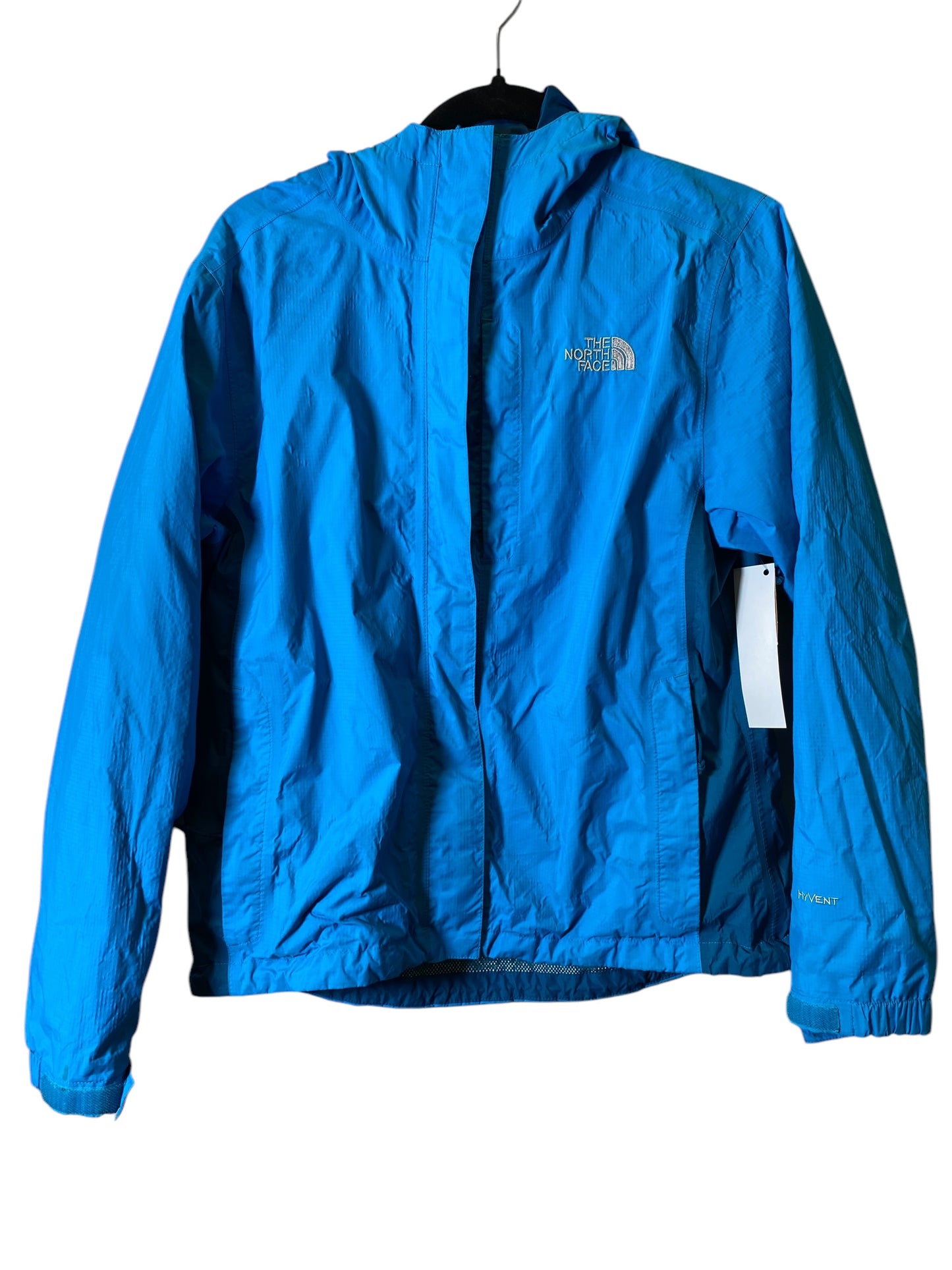 Jacket Windbreaker By The North Face In Aqua, Size: M