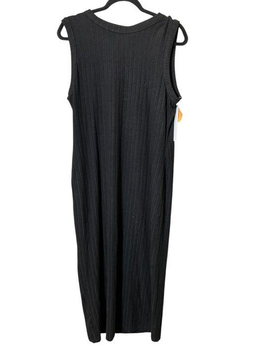 Dress Casual Maxi By Universal Thread In Black, Size: L