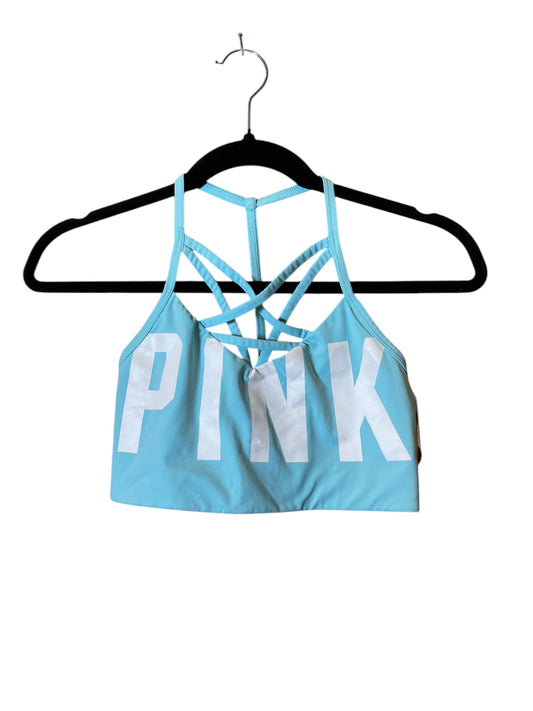 Athletic Bra By Pink In Aqua, Size: S